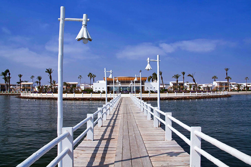 Muelle privado del Hotel Paracas